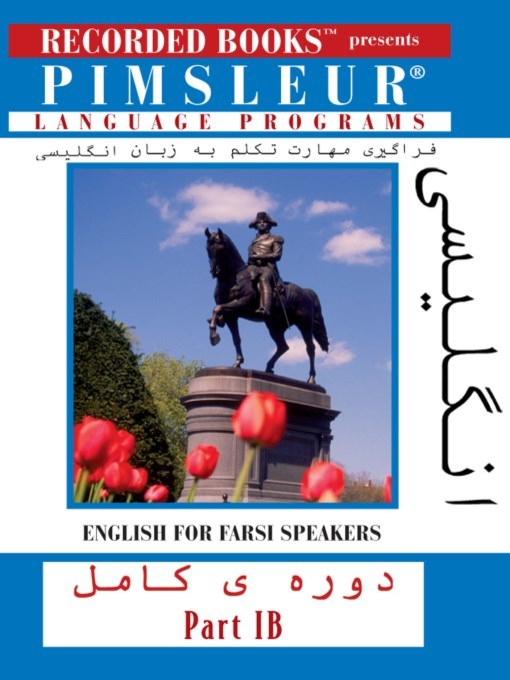 Title details for English for Farsi Speakers IB by Pimsleur Language Program - Available